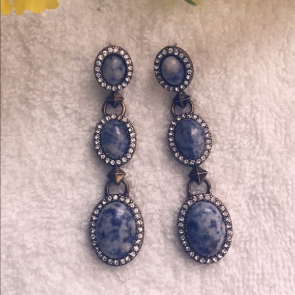 Blue earrings - Picture 4 of 5